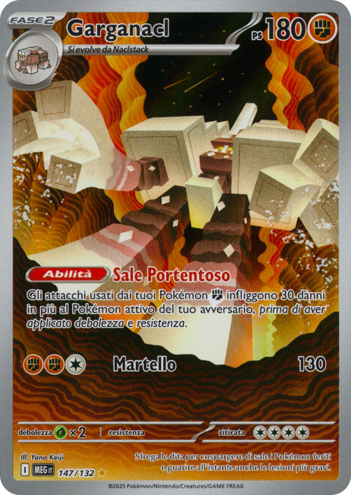 147 / 132 Garganacl Rara Segreta foil (IT) -NEAR MINT-