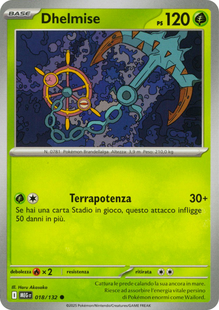 018 / 132 Dhelmise Comune normale (IT) -NEAR MINT-