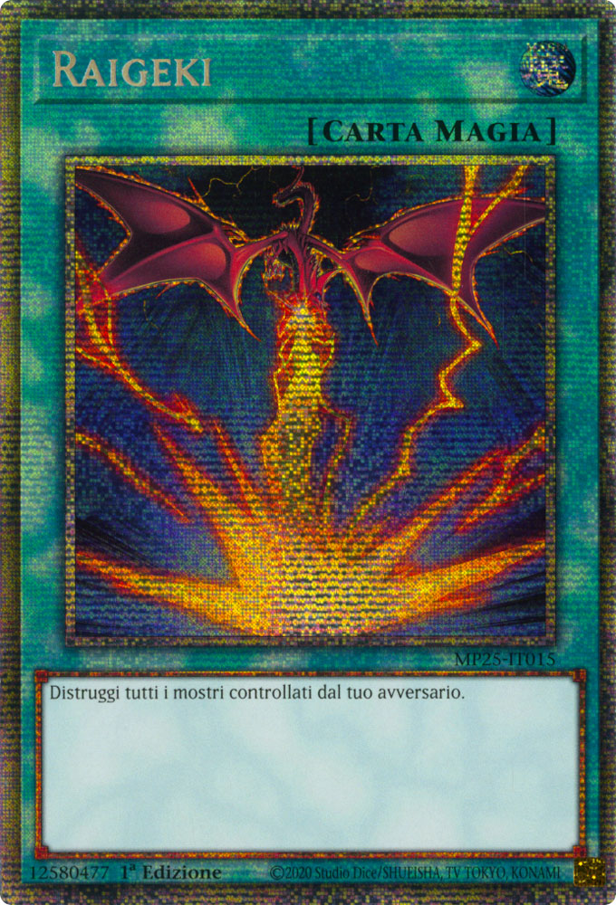 MP25-IT015 Raigeki Rara Starlight 1a Edizione (IT) -NEAR MINT-