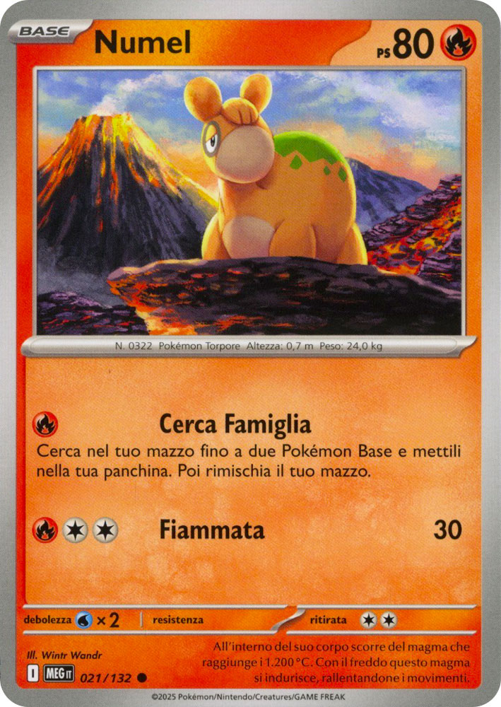 021 / 132 Numel Comune normale (IT) -NEAR MINT-