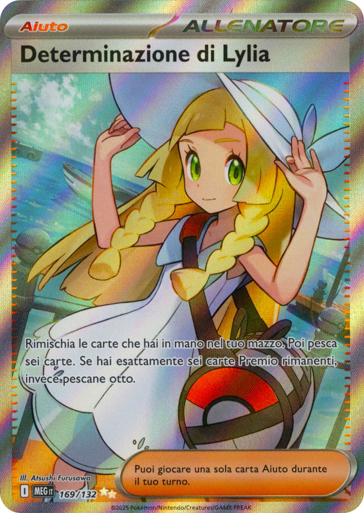 169 / 132 Determinazione di Lylia Rara Segreta foil (IT) -NEAR MINT-