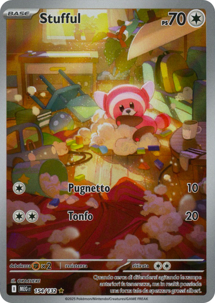 154 / 132 Stufful Rara Segreta foil (IT) -NEAR MINT-