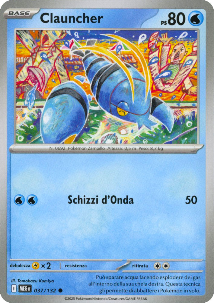 037 / 132 Clauncher Comune normale (IT) -NEAR MINT-