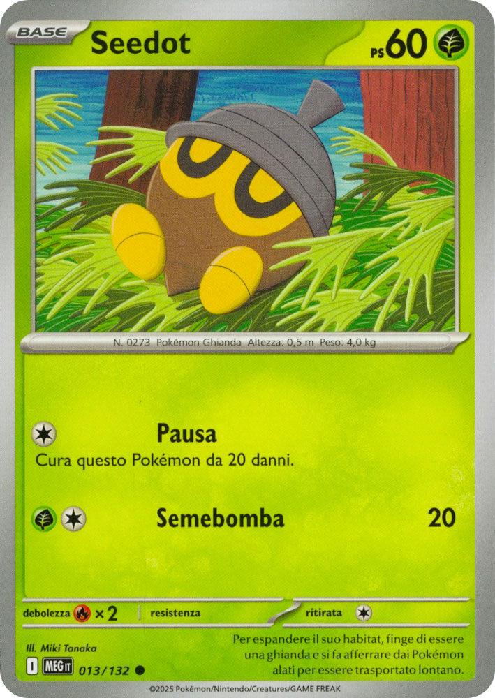 013 / 132 Seedot Comune normale (IT) -NEAR MINT-