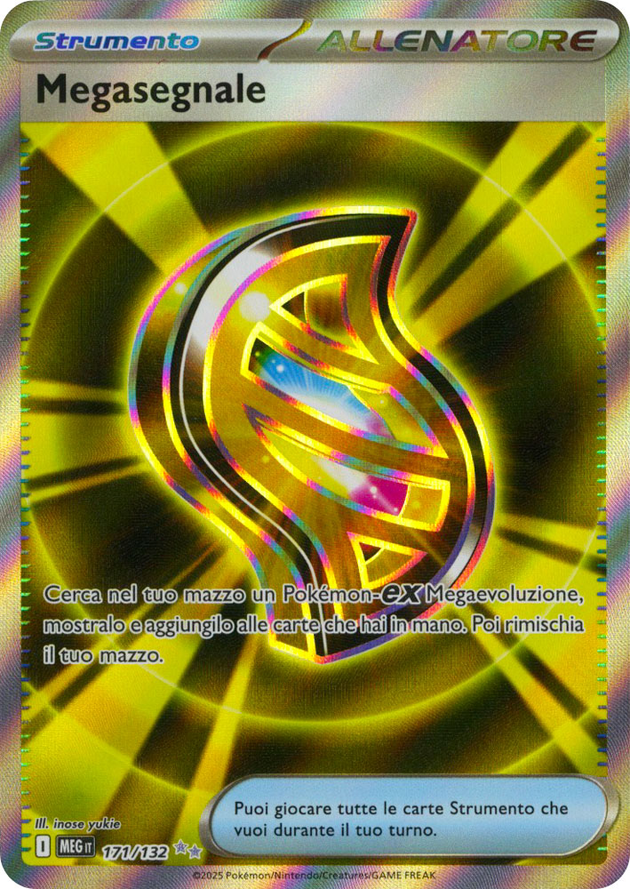 171 / 132 Megasegnale Rara Segreta foil (IT) -NEAR MINT-