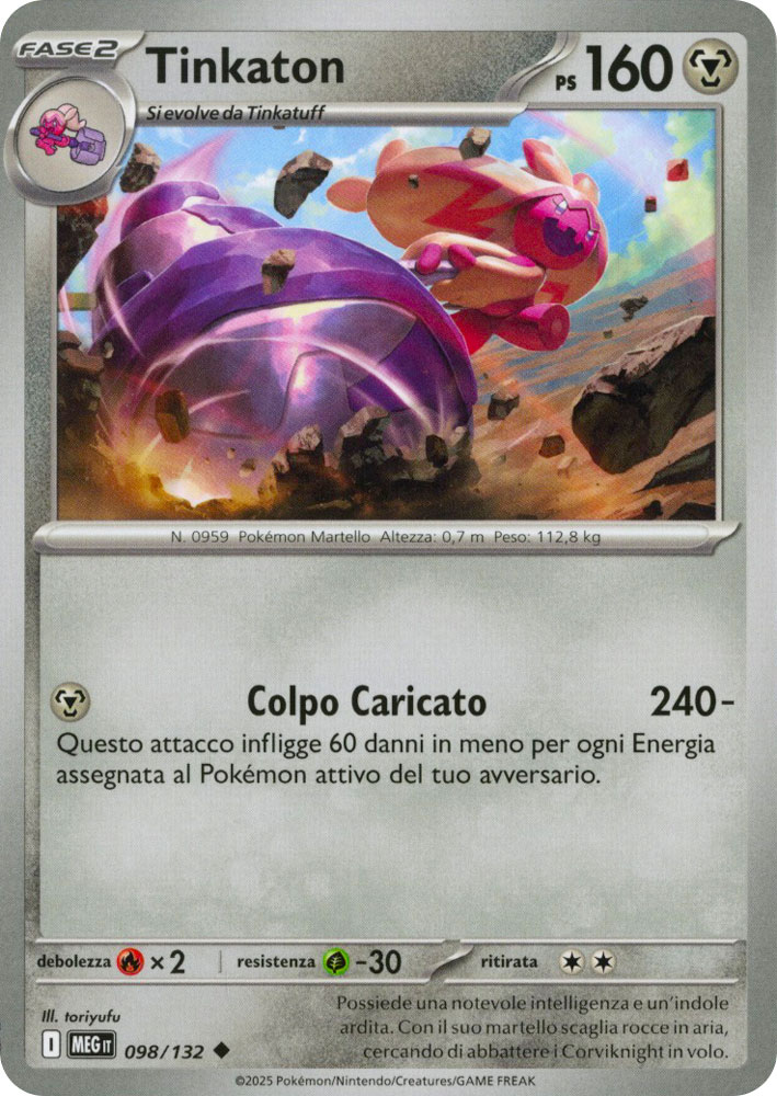 098 / 132 Tinkaton Non Comune normale (IT) -NEAR MINT-