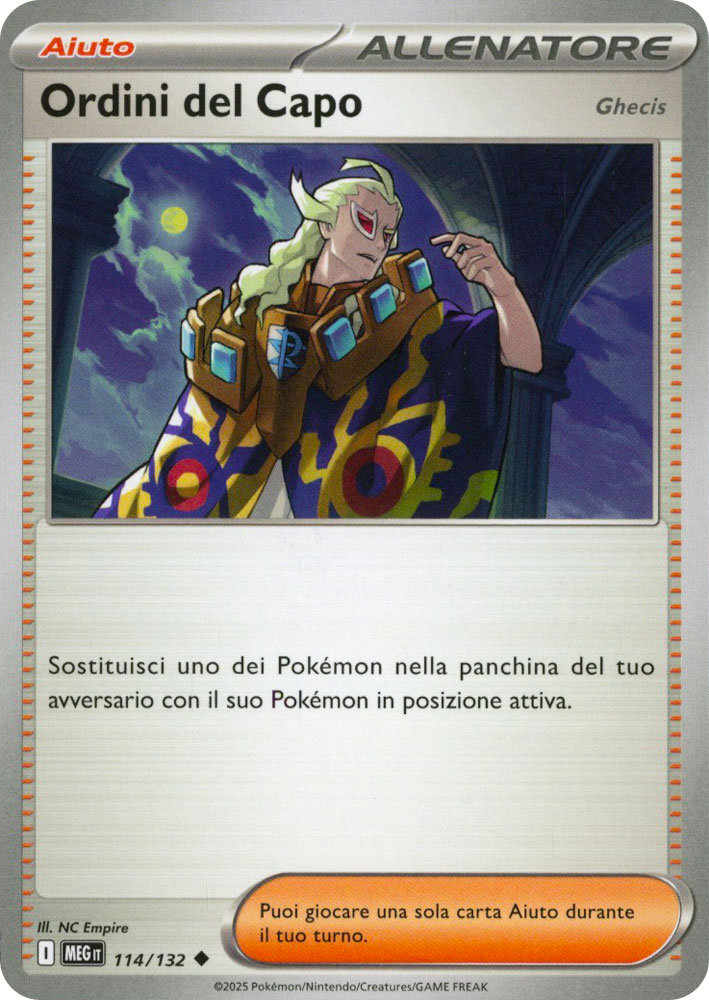 114 / 132 Ordini del Capo Non Comune normale (IT) -NEAR MINT-