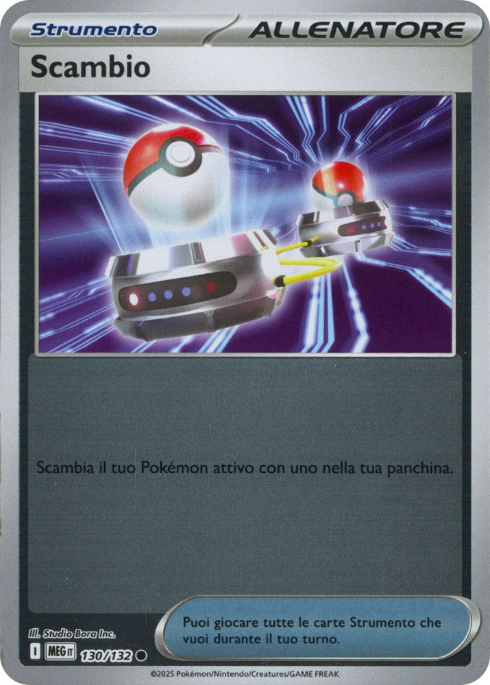 130 / 132 Scambio Comune foil reverse (IT) -NEAR MINT-