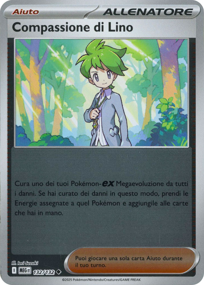 132 / 132 Compassione di Lino Non Comune foil reverse (IT) -NEAR MINT-