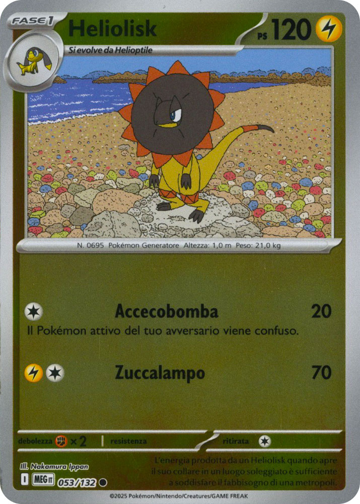 053 / 132 Heliolisk Comune foil reverse (IT) -NEAR MINT-