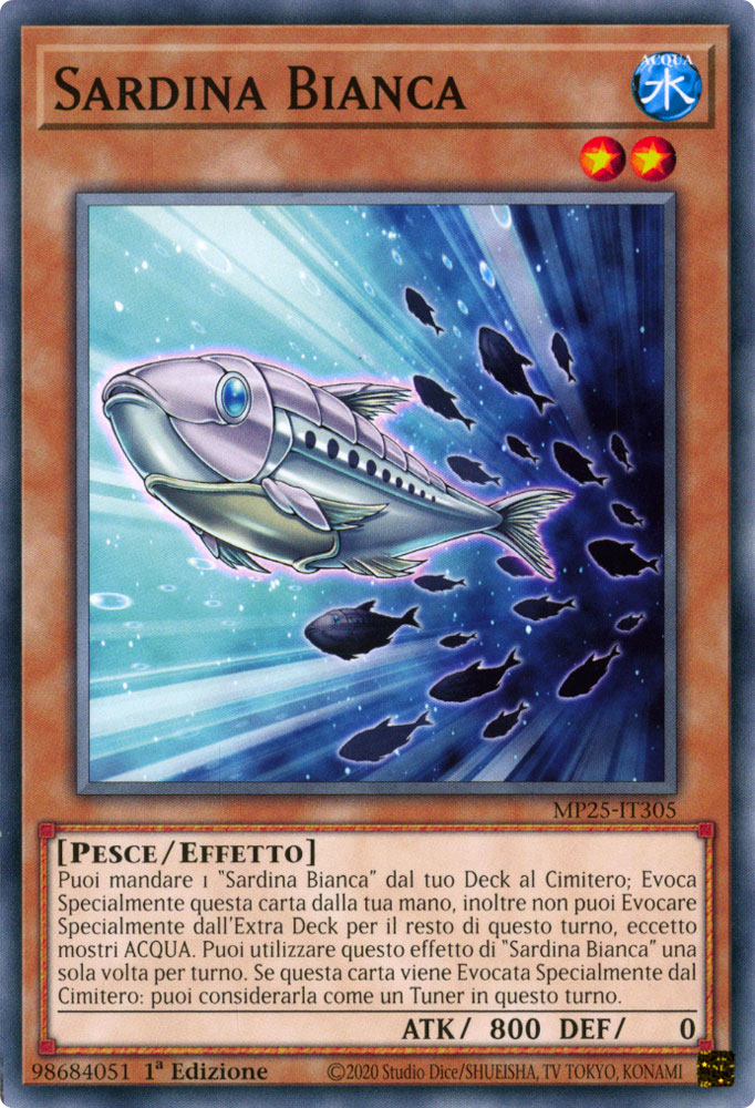 MP25-IT305 Sardina Bianca Comune 1a Edizione (IT) -NEAR MINT-