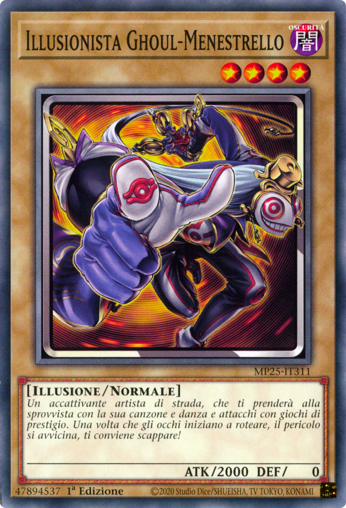 MP25-IT311 Illusionista Ghoul-Menestrello Comune 1a Edizione (IT) -NEAR MINT-