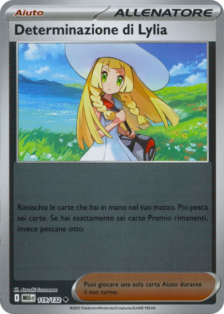 119 / 132 Determinazione di Lylia Non Comune foil reverse (IT) -NEAR MINT-
