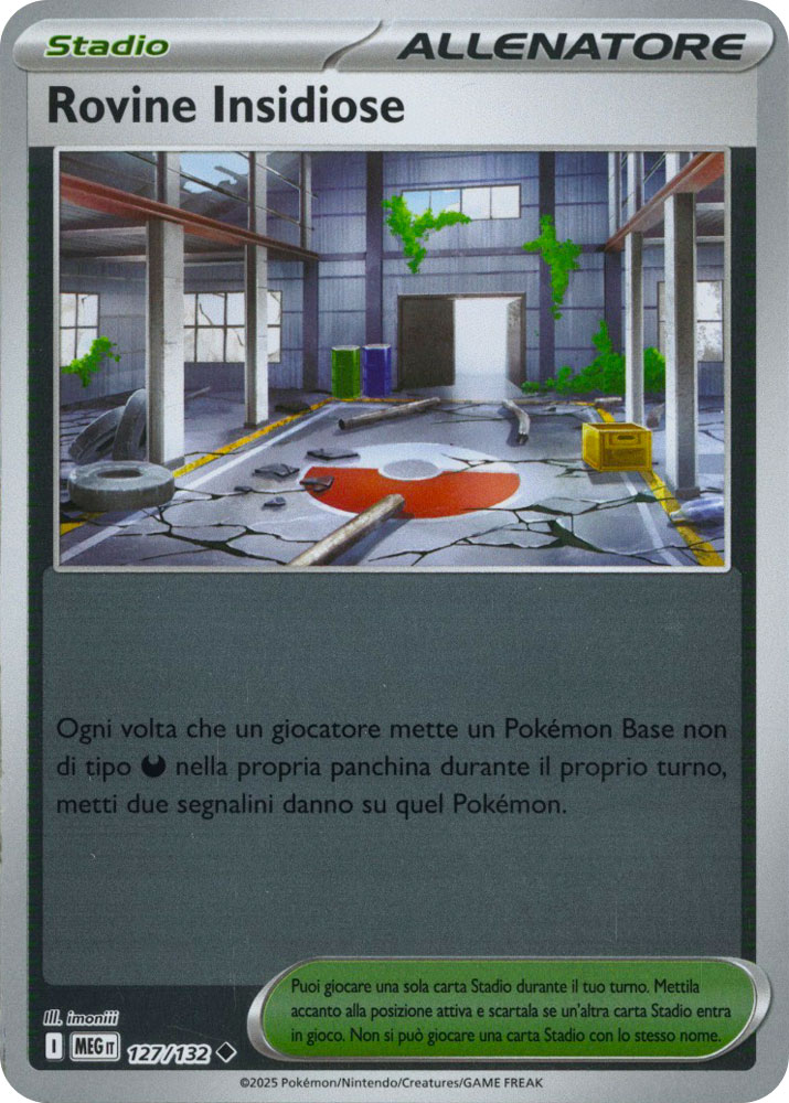 127 / 132 Rovine Insidiose Non Comune foil reverse (IT) -NEAR MINT-