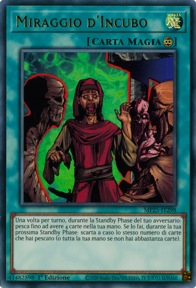 MP25-IT298 Miraggio d'Incubo Ultra Rara 1a Edizione (IT) -NEAR MINT-