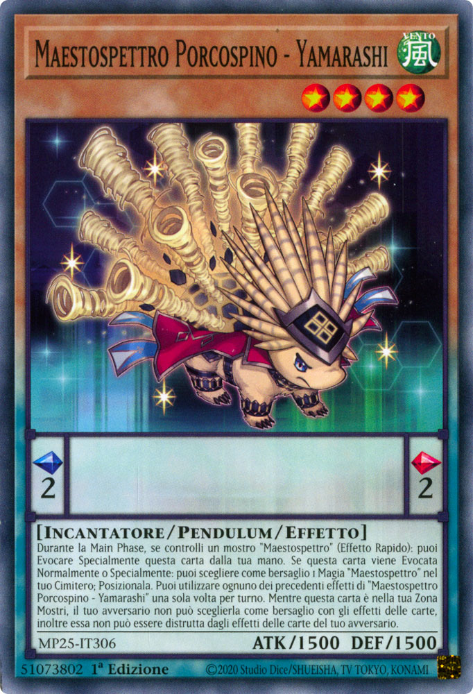 MP25-IT306 Maestospettro Porcospino - Yamarashi Comune 1a Edizione (IT) -NEAR MINT-