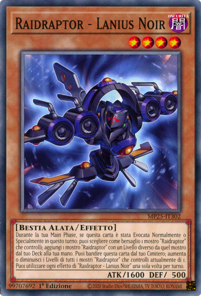 MP25-IT302 Raidraptor - Lanius Noir Comune 1a Edizione (IT) -NEAR MINT-