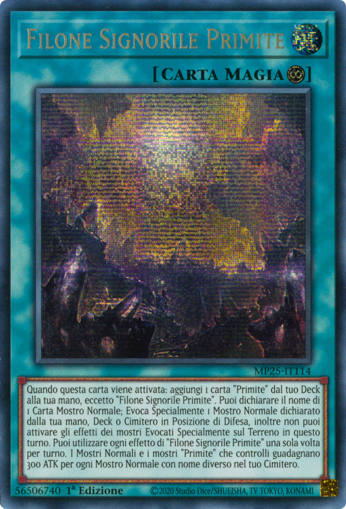 MP25-IT114 Filone Signorile Primite Rara Segreta 1a Edizione (IT) -NEAR MINT-