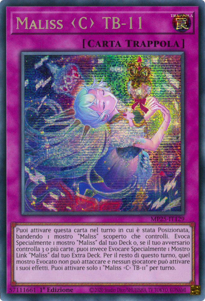 MP25-IT129 Maliss C TB- 1 1 Rara Segreta 1a Edizione (IT) -NEAR MINT-