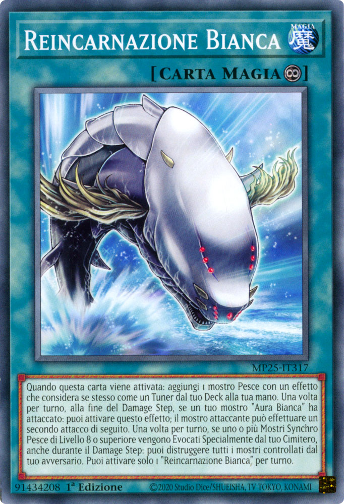MP25-IT317 Reincarnazione Bianca Comune 1a Edizione (IT) -NEAR MINT-