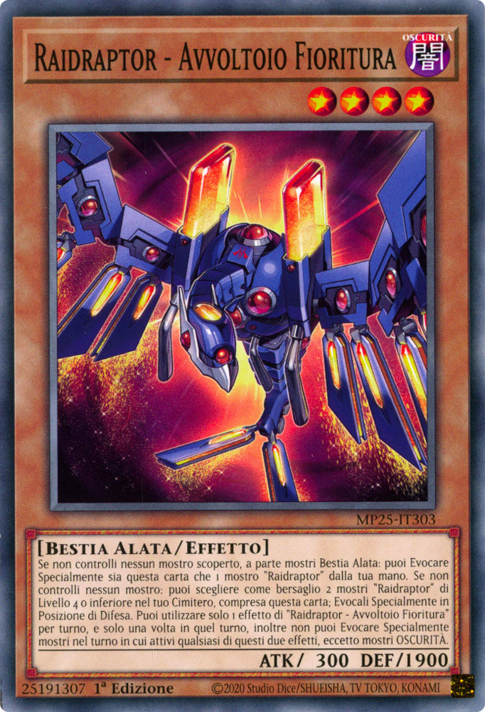 MP25-IT303 Raidraptor - Avvoltoio Fioritura Comune 1a Edizione (IT) -NEAR MINT-