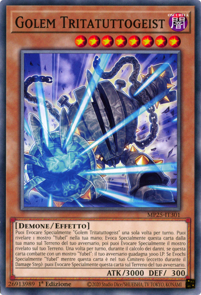MP25-IT301 Golem Tritatuttogeist Comune 1a Edizione (IT) -NEAR MINT-