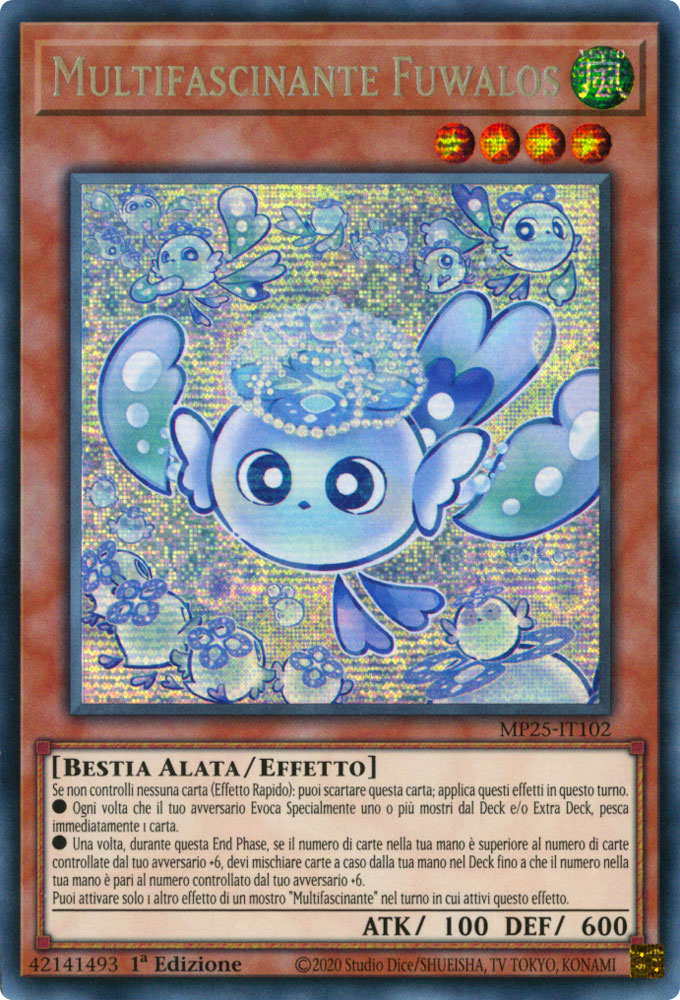 MP25-IT102 Multifascinante Fuwalos Rara Segreta 1a Edizione (IT) -NEAR MINT-