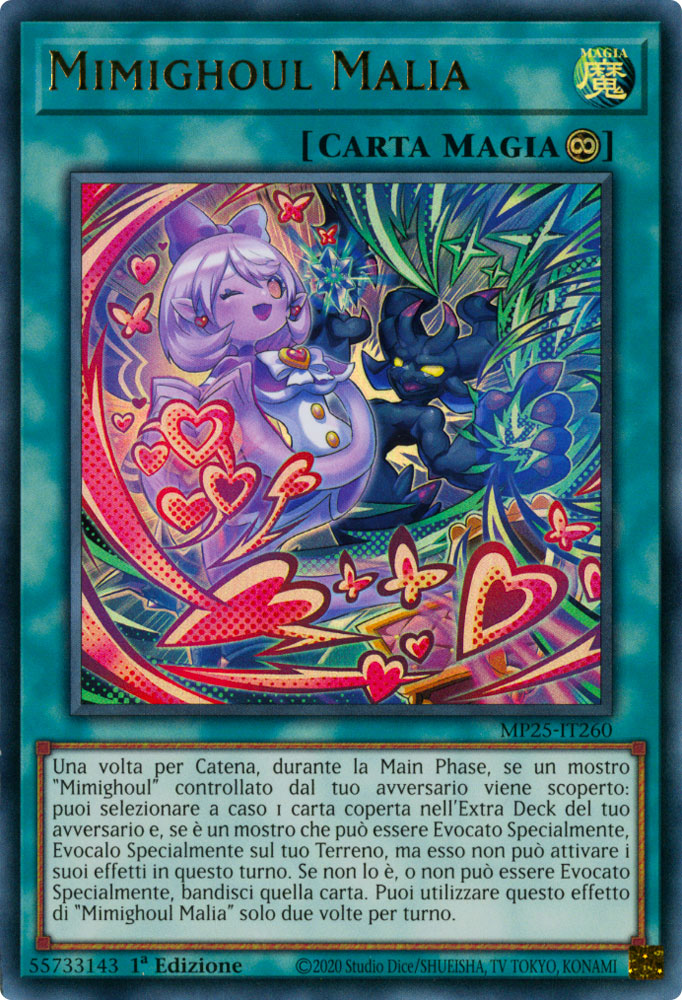 MP25-IT260 Mimighoul Malia Ultra Rara 1a Edizione (IT) -NEAR MINT-