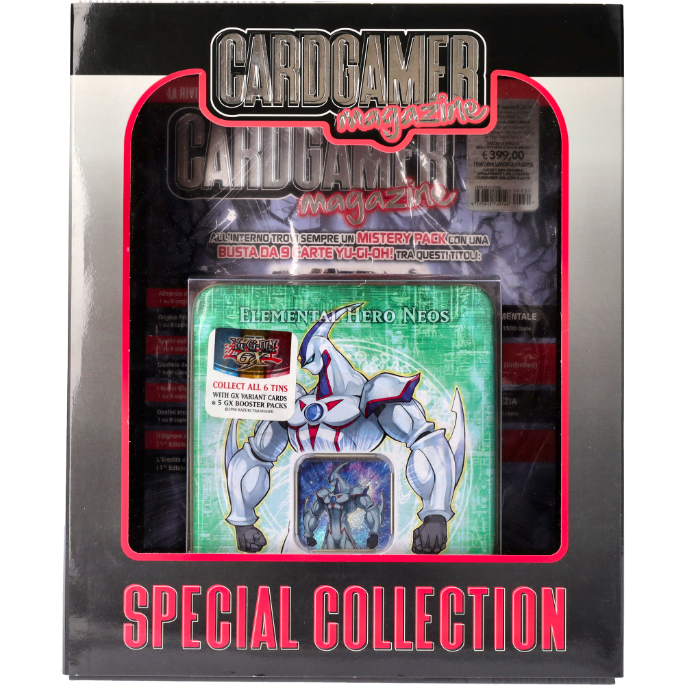CardGamer Magazine 32/14 Yu-Gi-Oh! Collectible Tin 2006 Wave 1 Elemental Hero Neos (EN) (IT)