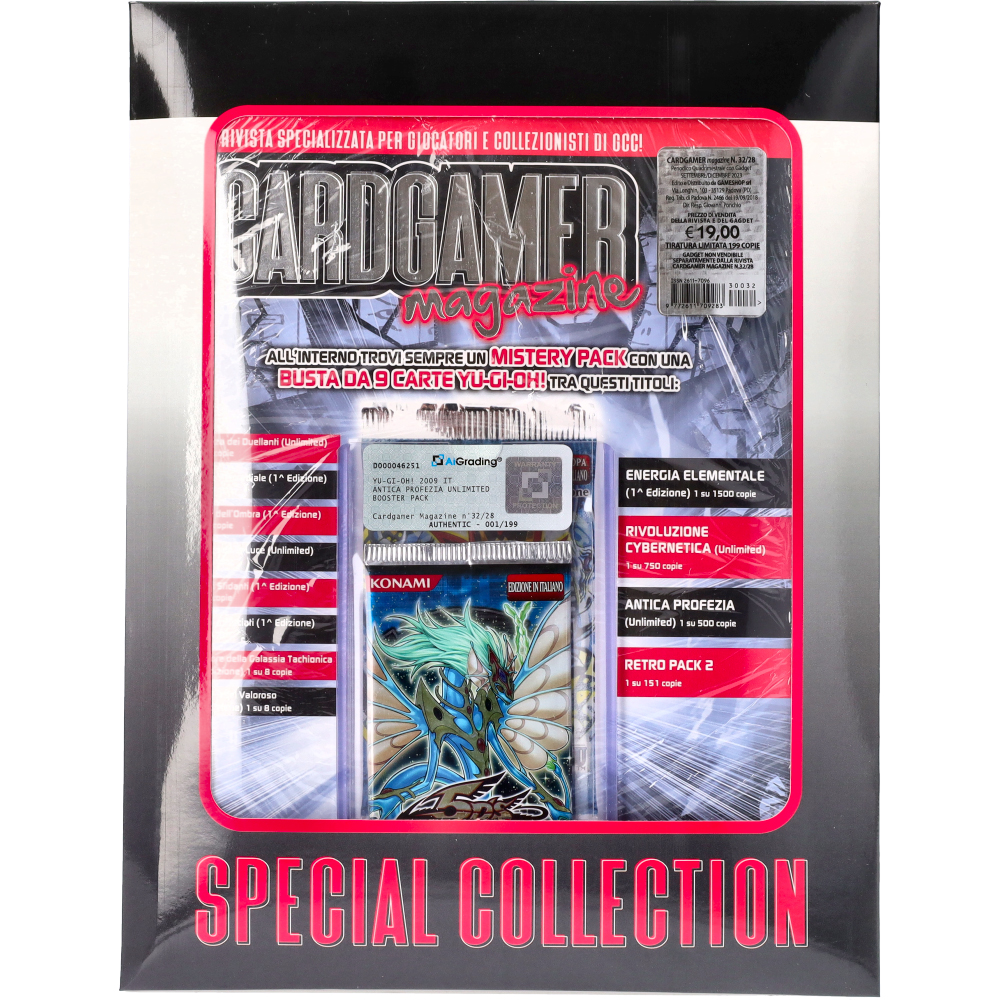 CardGamer Magazine 32/28 Yu-Gi-Oh! Antica Profezia unlimited busta 9 carte (IT) (IT)