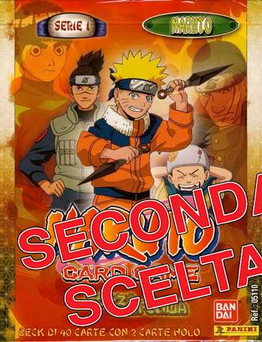 Serie 1 La Forza della Foglia mazzo "Naruto" -SECONDA SCELTA-