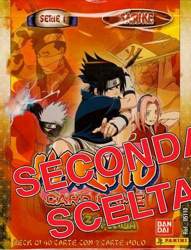 Serie 1 La Forza della Foglia mazzo "Sasuke" -SECONDA SCELTA-