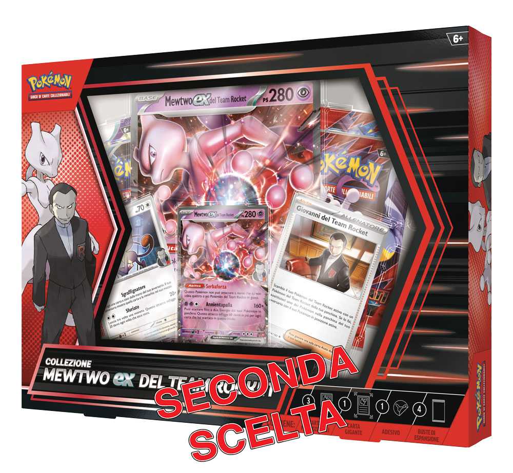 Collezione Mewtwo Ex del Team Rocket (IT) -SECONDA SCELTA-