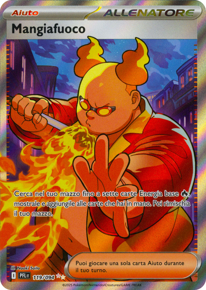119 / 094 Mangiafuoco Rara Segreta foil (IT) -NEAR MINT-