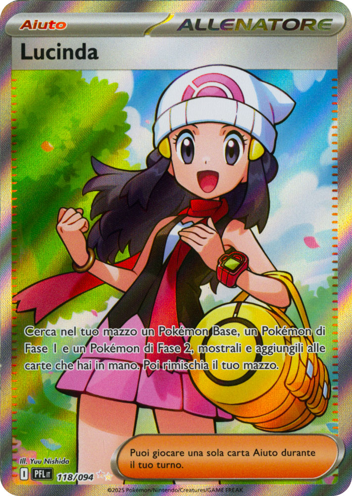 118 / 094 Lucinda Rara Segreta foil (IT) -NEAR MINT-