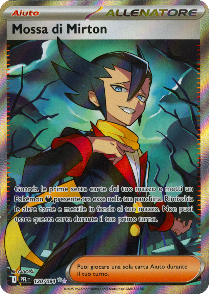 120 / 094 Mossa di Mirton Rara Segreta foil (IT) -NEAR MINT-