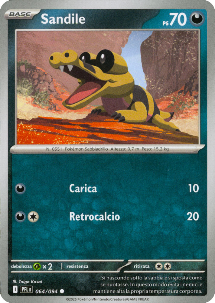 064 / 094 Sandile Comune normale (IT) -NEAR MINT-