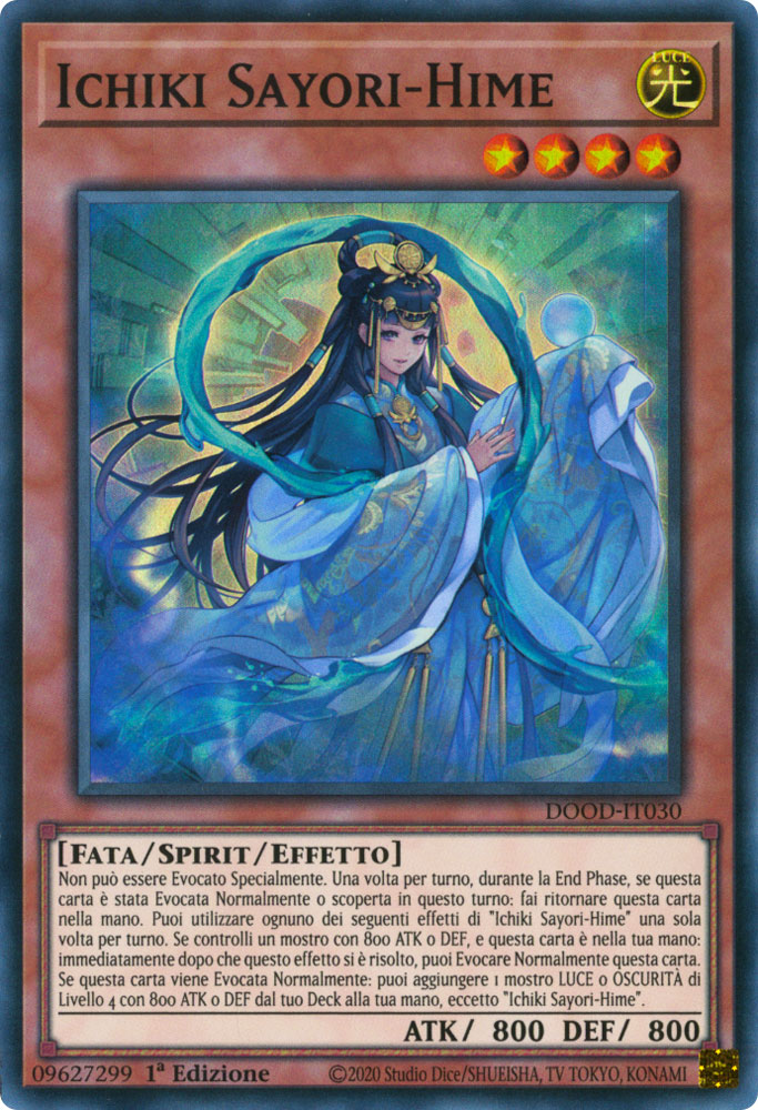 DOOD-IT030 Ichiki Sayori-Hime super rara 1a Edizione (IT) -NEAR MINT-