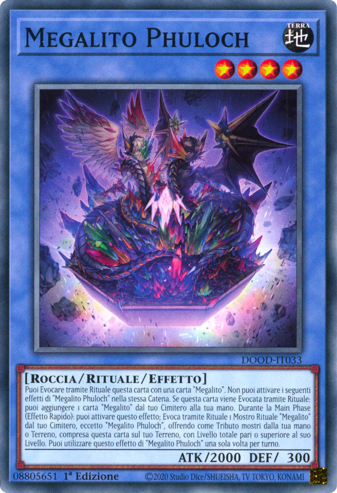 DOOD-IT033 Megalito Phuloch comune 1a Edizione (IT) -NEAR MINT-