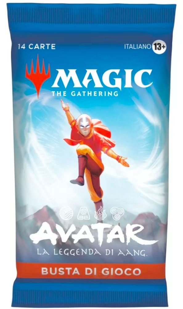Avatar: La Leggenda di Aang Buste di Gioco busta 14 carte (IT)