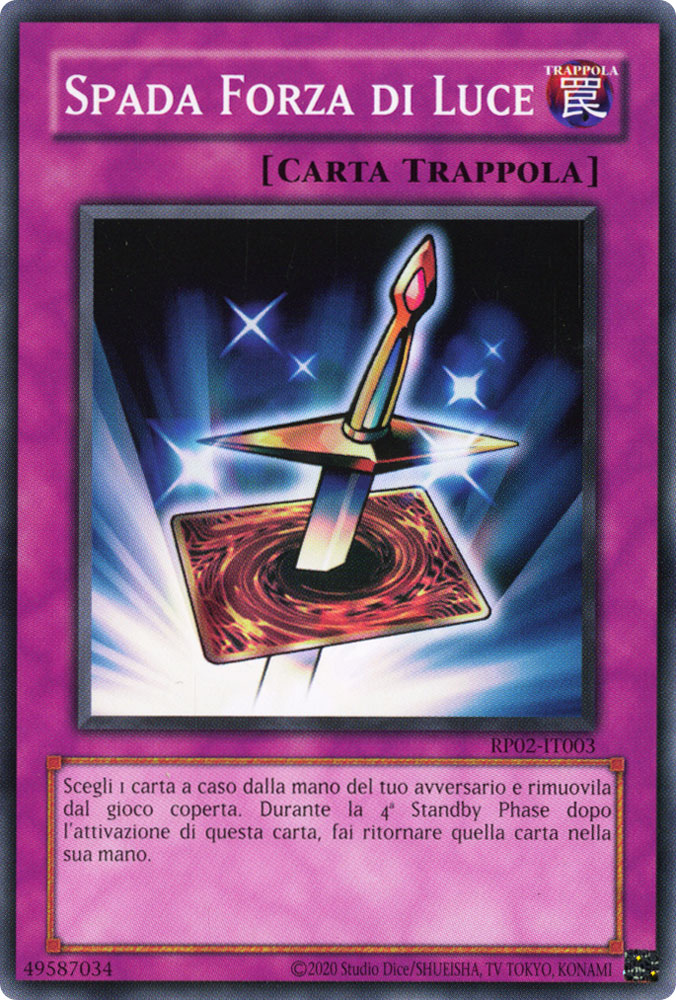 RP02-IT003 Spada Forza della Luce comune Unlimited (ristampa) (IT) -NEAR MINT-