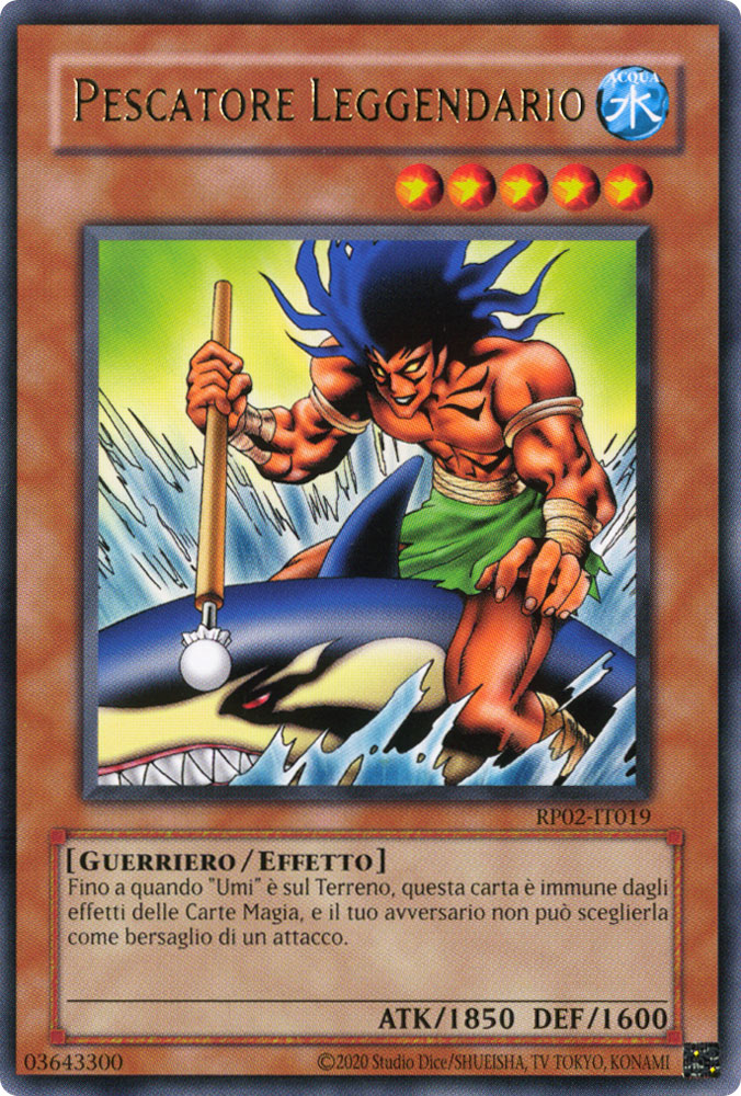 RP02-IT019 Pescatore Leggendario rara Unlimited (ristampa) (IT) -NEAR MINT-