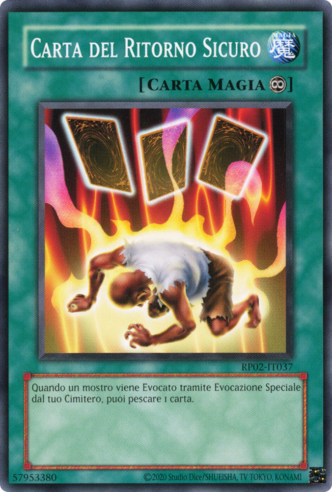 RP02-IT037 Carta del Ritorno Sicuro comune Unlimited (ristampa) (IT) -NEAR MINT-