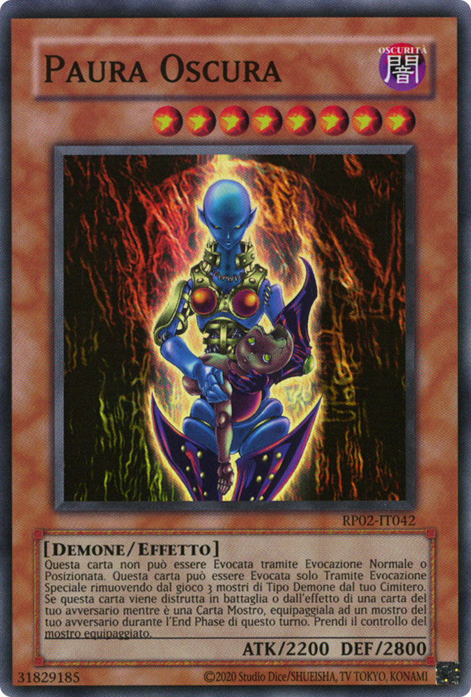 RP02-IT042 Paura Oscura super rara Unlimited (ristampa) (IT) -NEAR MINT-