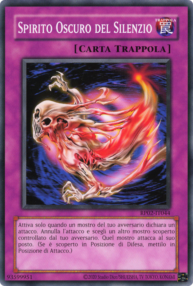 RP02-IT044 Spirito Oscuro del Silenzio comune Unlimited (ristampa) (IT) -NEAR MINT-