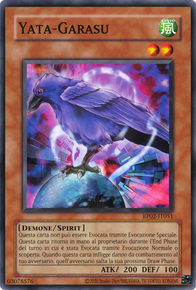 RP02-IT051 Yata-Garasu comune Unlimited (ristampa) (IT) -NEAR MINT-