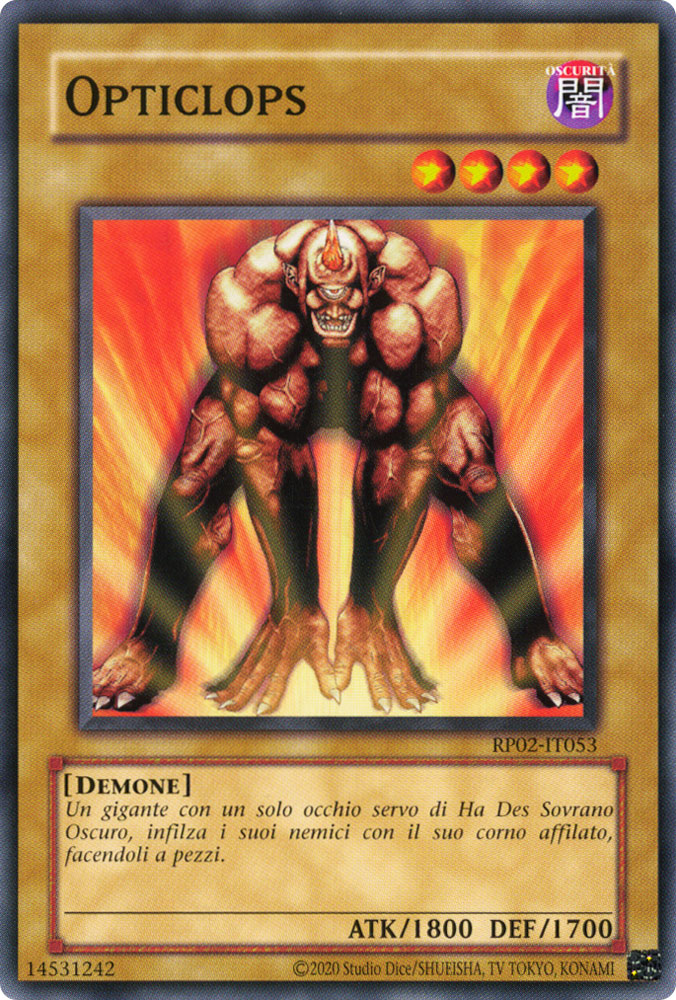 RP02-IT053 Opticlops comune Unlimited (ristampa) (IT) -NEAR MINT-