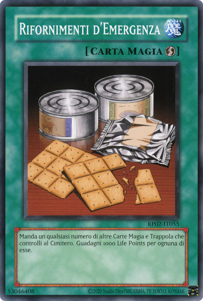 RP02-IT055 Rifornimenti d'Emergenza comune Unlimited (ristampa) (IT) -NEAR MINT-