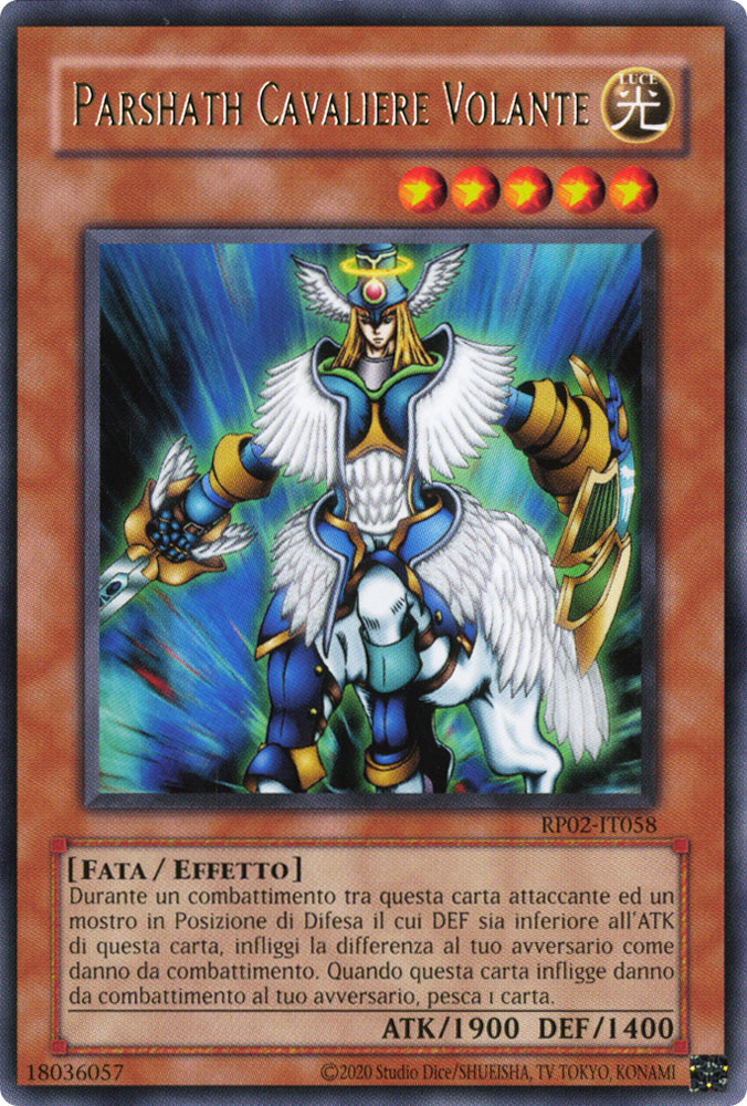 RP02-IT058 Parshath Cavaliere Volante rara Unlimited (ristampa) (IT) -NEAR MINT-