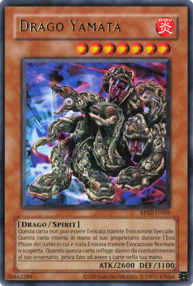 RP02-IT059 Drago Yamata rara Unlimited (ristampa) (IT) -NEAR MINT-